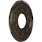 Ekena Millwork Baltimore PVC Medallion (Canopies up to 4 1/4"), 10"OD x 3 1/2"ID x 3/4"P, Metallic Dark Bronze CMP10BACDB - alternate 4